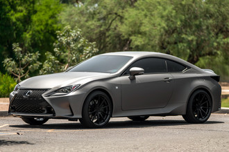 ARGON Gloss Black on Lexus RC350