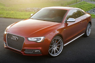 ARGON Silver with Machined Face on Audi S5
