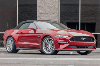 KRYPTON Brushed Aluminum on Ford Mustang