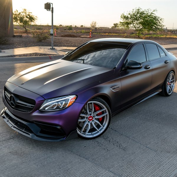 VARIANT® - Variant Krypton Brushed Aluminum on Mercedes Benz C63S