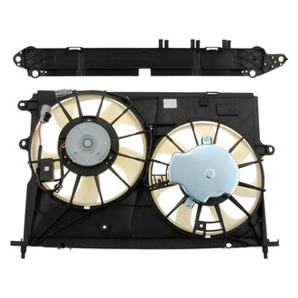 VDO® - Dual Radiator and Condenser Fan Assembly