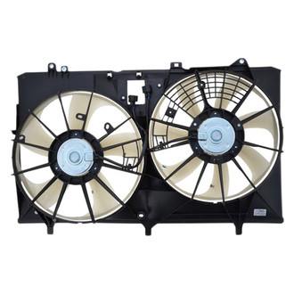 VDO® - Dual Radiator and Condenser Fan Assembly