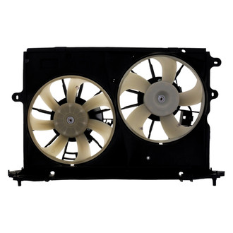 VDO® - Dual Radiator and Condenser Fan Assembly
