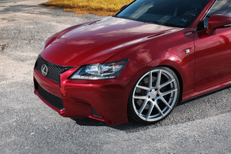 VMB5 Matte Silver on Lexus Gs