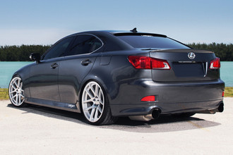 VMB5 Matte Silver on Lexus Is