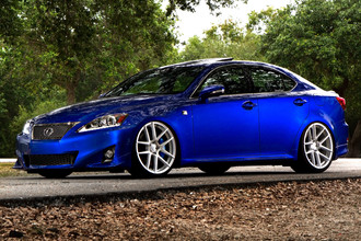 VMB5 Matte Silver on Lexus Is