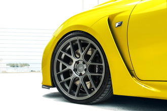 VMB7 Matte Gunmetal on Lexus Rcf