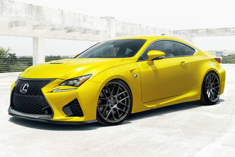 VMB7 Matte Gunmetal on Lexus RCF