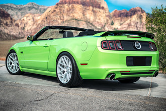VMB7 Matte Silver on Ford Mustang