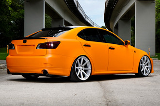 VMB8 Matte Silver on Lexus Is