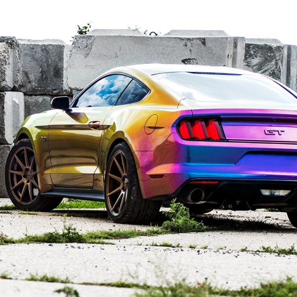 VELGEN® - VMB9 Satin Bronze on Mystang GT