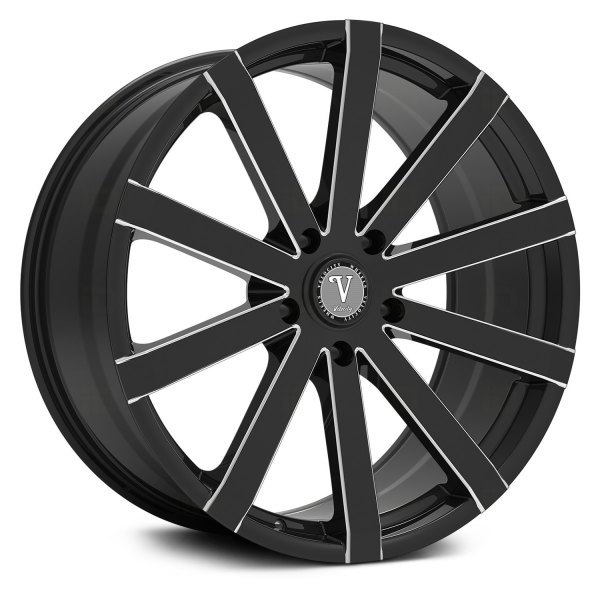VELOCITY® - VW12A Black with Milled Accents