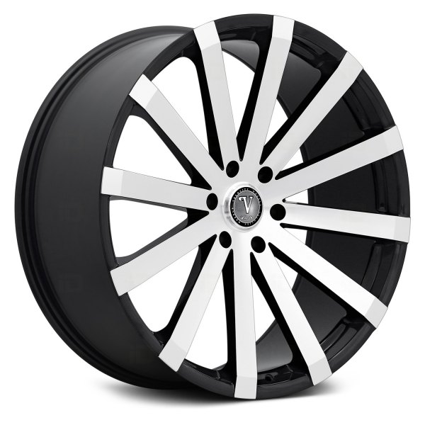 VELOCITY® - VW12B Black with Machined Face