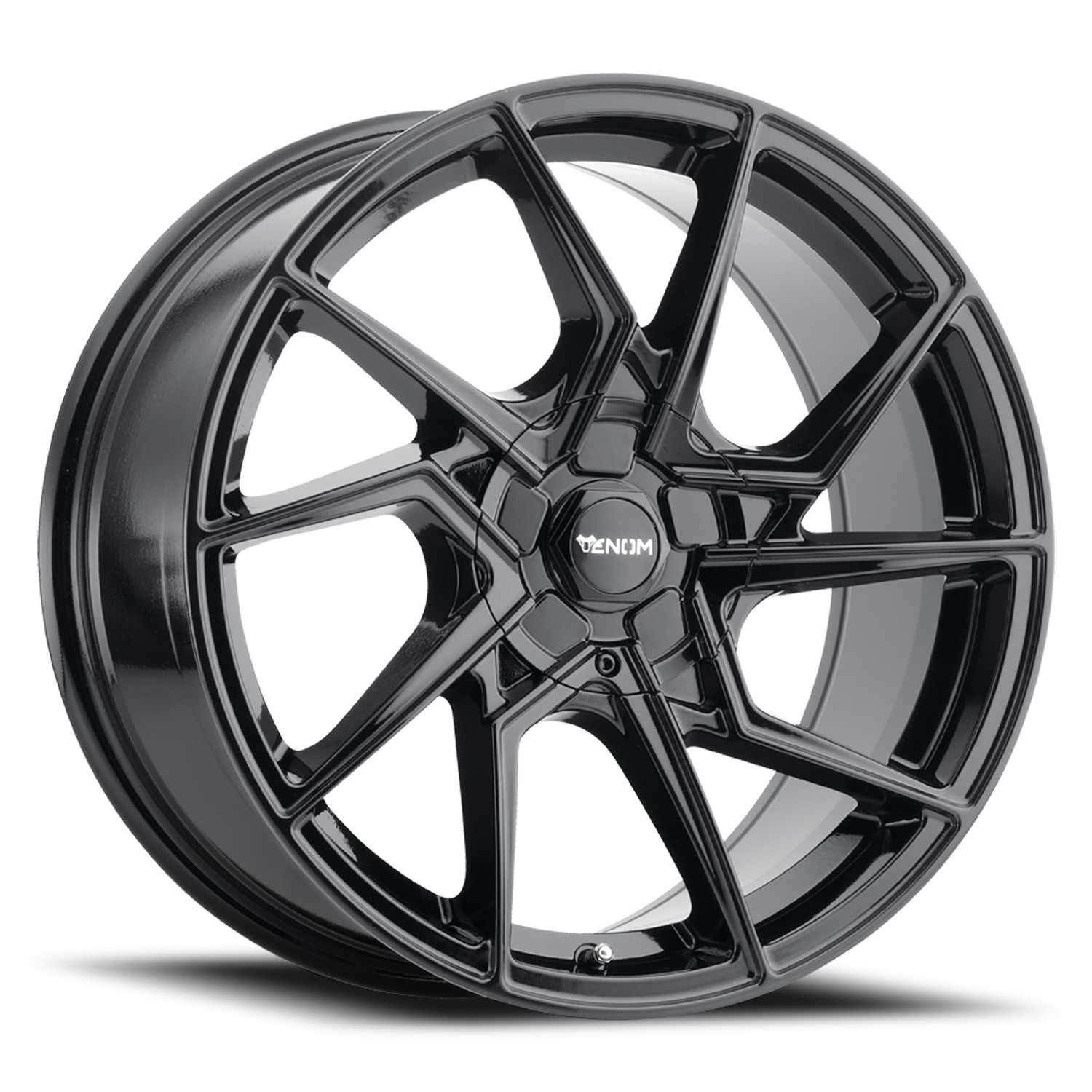 VENOM WHEELS® 39 Wheels - Gloss Black Rims - VEN3918855100114+35B