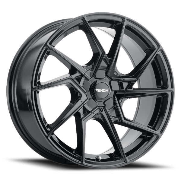 ven様 ホイール 3 VENOM WHEELS® 39 Wheels - Gloss Black Rims - VEN3918855100114+35B