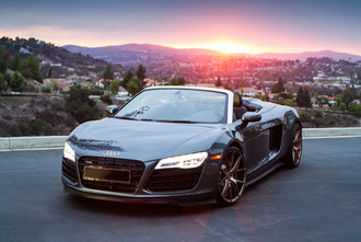 V99 AXIS Gloss Bronze on Audi R8