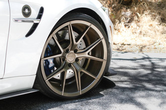 V99 AXIS Gloss Bronze on BMW M3