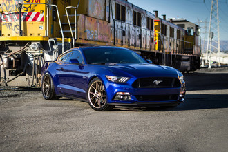 V99 AXIS Gloss Bronze on Ford Mustang Gt