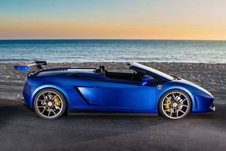 V99 AXIS Gloss Bronze on Lamborghini Gallardo