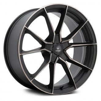 VERDE® - V18 VERVE Satin Black with Dark Machined Tint Face