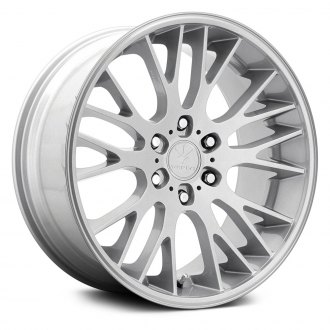 VERDE® - V22 DUO Satin Silver with Machined Face