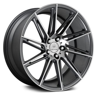 QUANTUM Matte Graphite with Machined Face and Stripe