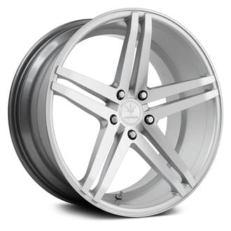 PARALLAX Matte Silver with Machined Face