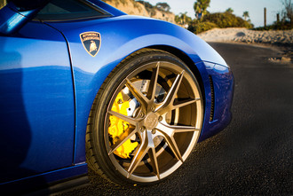 AXIS Gloss Bronze on Lamborghini Gallardo