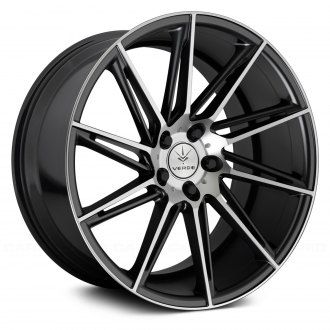 VERDE® V25 QUANTUM Wheels - Satin Black with Machined Face and