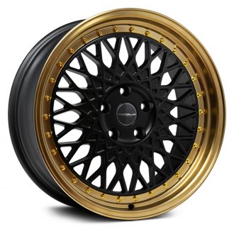 VERSUS® - VS008 Matte Black with Gold Lip