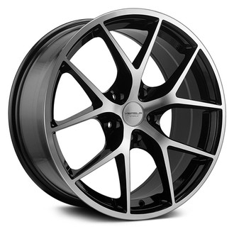 VERSUS® - VS263 Black with Machined Face
