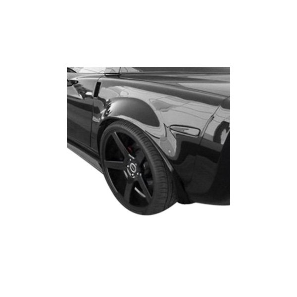 Vertical Doors® - CA Super Coupes™ ZLR Style 3" Wider Fiberglass Super Wide Body Rear Quarter Kit