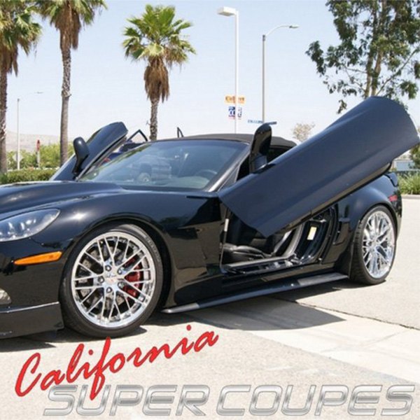 Vertical Doors® - CA Super Coupes™ ZLR Style 3" Wider Fiberglass Super Wide Body Rear Quarters