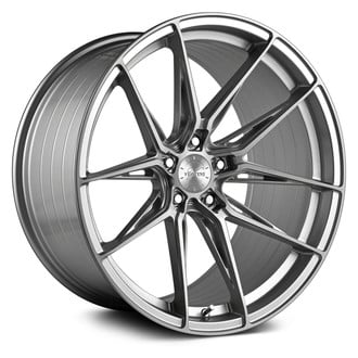 VERTINI® RFS1.8 Wheels - Brushed Silver Rims
