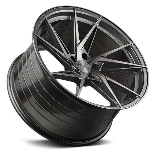VERTINI® RFS1.9 Wheels - Brushed Dual Gunmetal Rims - 799F1985BR15DGM