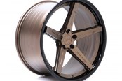 VERTINI® RFS1.7 Wheels - Satin Bronze with Black Lip Rims - 769F2995BR15FBRT