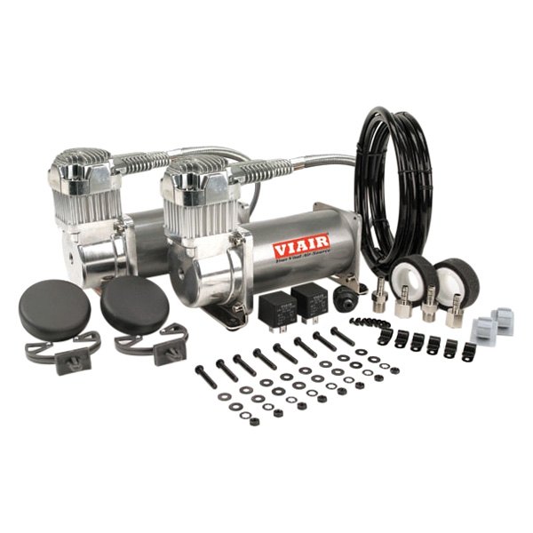 Viair® - 300 Series™ 12 V Pewter 380C Dual Portable Tire Air Compressor Value Pack