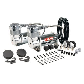 Viair® 38003 - 300 Series™ 12 V Chrome 380C Dual Portable Tire Air Compressor Value Pack