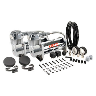 Viair® - 400 Series™ 12 V Silver 450C Dual Portable Tire Air Compressor Value Pack