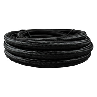 Vibrant Performance® - Black Nylon Braided Flex Hose