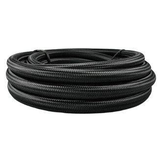 Vibrant Performance® - Black Nylon Braided Flex Hose