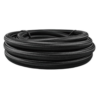 Vibrant Performance® - Black Nylon Braided Flex Hose