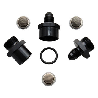 Vibrant Performance® - Turbo Oil Feed Inline Filter 4 AN