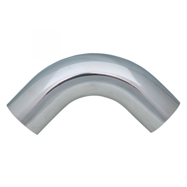 Vibrant Performance® - Aluminum Polished 90 Degree Mandrel Bend Pipe