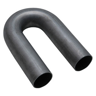 Vibrant Performance® - 304 SS Natural 180 Degree U-Bend Pipe (2" Inlet, 2" Outlet, 5" Leg A Length, 5" Leg B Length, 3" CLR)