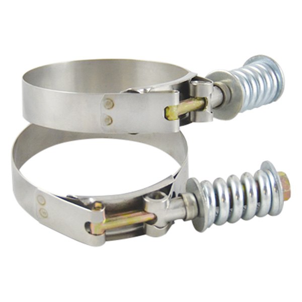 Vibrant Performance® - T-Bolt Stainless Steel Spring Loaded Clamps