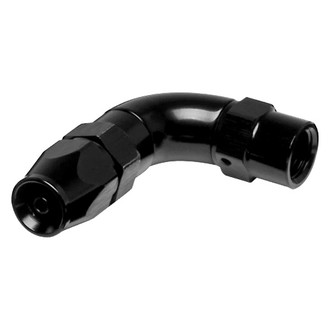 Vibrant Performance® - 90 Degree High Flow Hose End Fitting, 3 AN