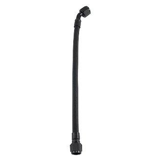 Vibrant Performance® - Pre-Assembled Hose Assembly with 45 Degree - Straight Fittings, 8 AN, 18"