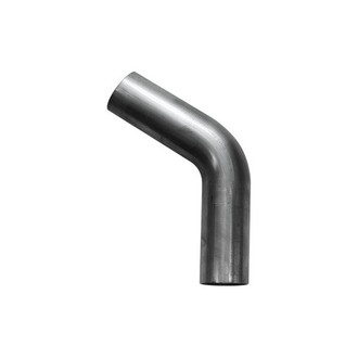 Vibrant Performance® - 304 SS Natural 60 Degree Mandrel Bend Pipe (3.5" Inlet, 3.5" Outlet, 6" Leg A Length, 6" Leg B Length, 5.5" CLR)