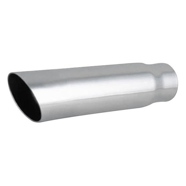 Vibrant Performance® - 304 SS Truck Style Round Angle Cut Single-Wall Exhaust Tip